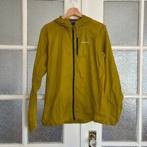 Patagonia Men's Houdini Zip-Up Jacket - Yellow/Green